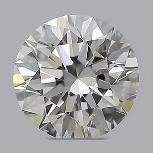 Round diamond — real photo