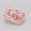 0.75 Ct. Fancy Vivid Pink Radiant Lab Grown Diamond