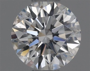 Round diamond — real photo