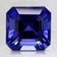10mm Violet Asscher Tanzanite