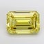 16.70 Ct. Fancy Intense  Yellow Emerald Lab Grown Diamond