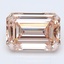 4.09 Ct. Fancy Intense Pink Emerald Lab Grown Diamond