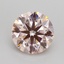 1.70 Ct. Fancy Light Pink Round Lab Grown Diamond