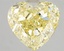 3.04 Ct. Fancy Vivid Yellow Heart Lab Grown Diamond