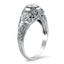 The Jan Ring, smalltop view on a hand