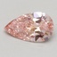 0.56 Ct. Fancy Intense Pink Pear Lab Grown Diamond