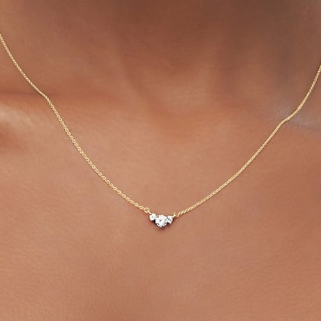Trio Lab Diamond Pendant (1/3 ct. tw.)