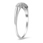 The Jeane Ring, smalltop view on a hand