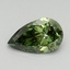1.01 Ct. Fancy Vivid Pacific Green Pear Lab Grown Diamond