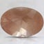 13.3x9.3mm Unheated Peach Modified Oval Oregon Sunstone