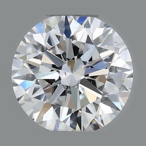 Round diamond — real photo