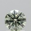 1.20 Ct. Fancy Vivid Green Round Lab Grown Diamond