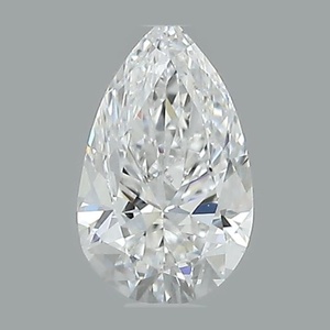 Pear diamond — real photo