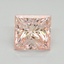 1.63 Ct. Fancy Intense Pink Princess Lab Grown Diamond