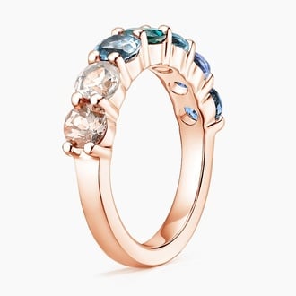 Luxe Coastal Ombre Ring