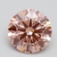3.06 Ct. Fancy Intense Pink Round Lab Grown Diamond