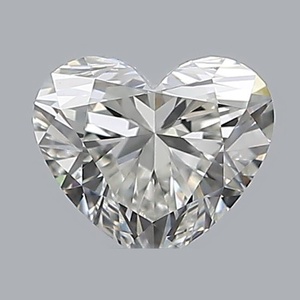 Heart diamond — real photo