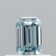 0.33 Ct. Fancy Light Greenish Blue Emerald Lab Grown Diamond