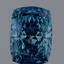 3.56 Ct. Fancy Vivid Blue Cushion Lab Grown Diamond