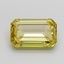 5.01 Ct. Fancy Intense Yellow Emerald Lab Grown Diamond