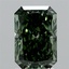 2.14 Ct. Fancy Vivid Green Radiant Lab Grown Diamond