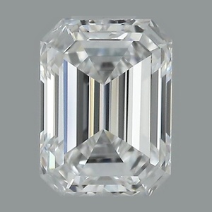 Emerald diamond — real photo