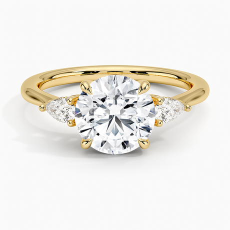 Three Stone Engagement Ring
