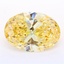 11.03 Ct. Fancy Light Brownish Yellow Oval Lab Grown Diamond