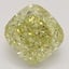 2.52 Ct. Fancy Brownish Greenish Yellow Cushion Diamond