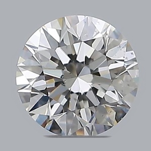Round diamond — real photo
