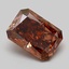 1.09 Ct. Fancy  Brown Radiant Lab Grown Diamond