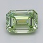 1.52 Ct. Fancy Vivid  Green Emerald Lab Grown Diamond
