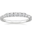 Platinum Hudson Five Stone Diamond Ring (1/4 ct. tw.), smalltop view