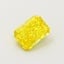 0.52 Ct. Fancy Vivid  Yellow Radiant Lab Grown Diamond