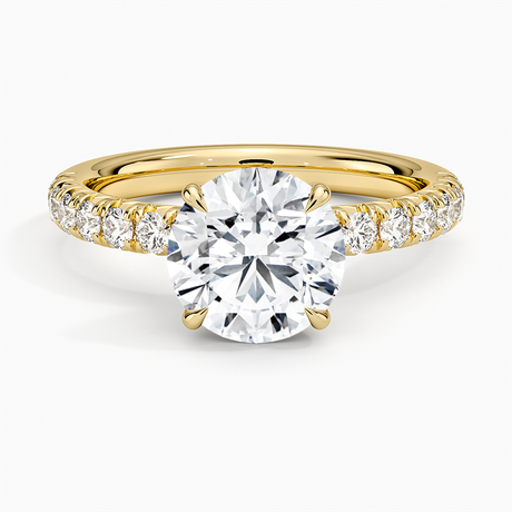 18K Yellow Gold Luxe Amelie Diamond Ring (3/8 ct. tw.)
