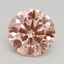 1.52 Ct. Fancy Intense Pink Round Lab Grown Diamond