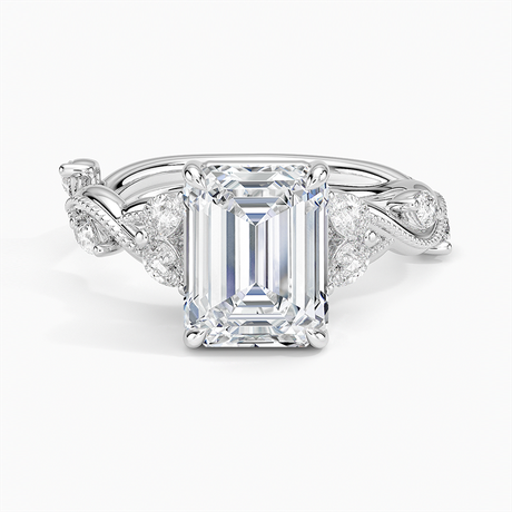 Platinum Vintage Secret Garden Diamond Ring (3/8 ct. tw.)
