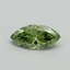 0.31 Ct. Fancy Vivid Green Marquise Lab Grown Diamond