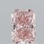 1.10 Ct. Fancy Intense Pink Radiant Lab Grown Diamond