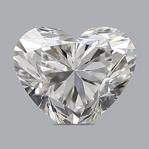 Heart diamond — real photo