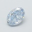 1.76 Ct. Fancy Intense  Blue Oval Lab Grown Diamond