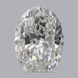 Oval diamond — real photo