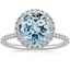 18K White Gold Waverly Halo Diamond Ring (1/2 ct. tw.), smalltop view