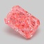 1.10 Ct. Fancy Vivid Pink Radiant Lab Grown Diamond