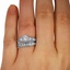The Lace Matched Set, smallzoomed in top view on a hand