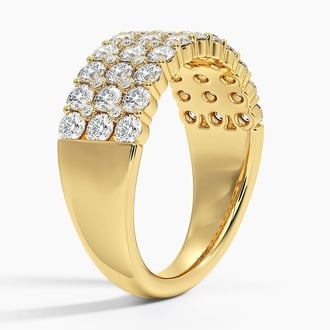 Three Row Lab Diamond Ring (1 1/2 ct. tw.)