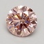 1.01 Ct. Fancy Intense Pink Round Lab Grown Diamond