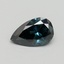 0.40 Ct. Fancy Deep Greenish Blue Pear Lab Grown Diamond
