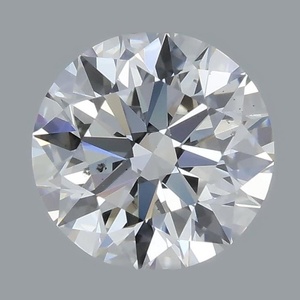 Round diamond — real photo