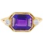 Art Deco Amethyst Vintage Ring